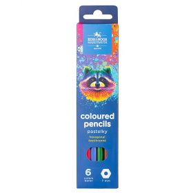 Creioane colorate KOH-I-NOOR Raton 3551, 6 buc/set